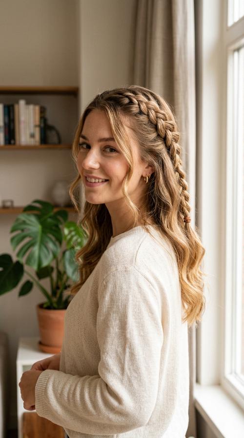 Elegant Dutch Braid