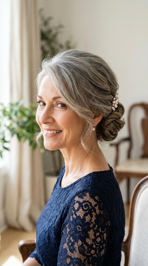 Elegant Low Chignon
