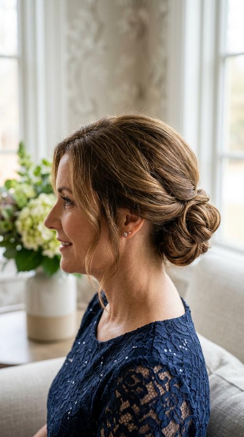 Elegant Low Chignon