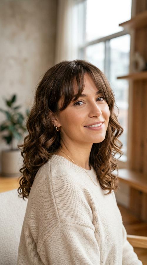 Elegant S-Wave Curls