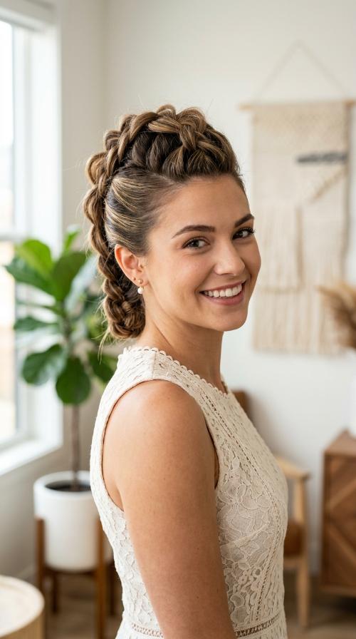 Faux Hawk Braid