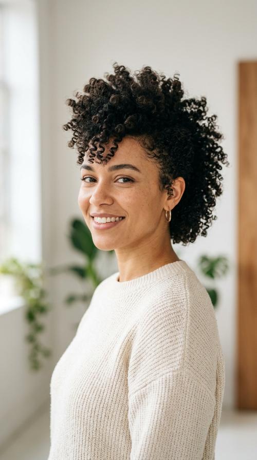 Faux Hawk with Volume