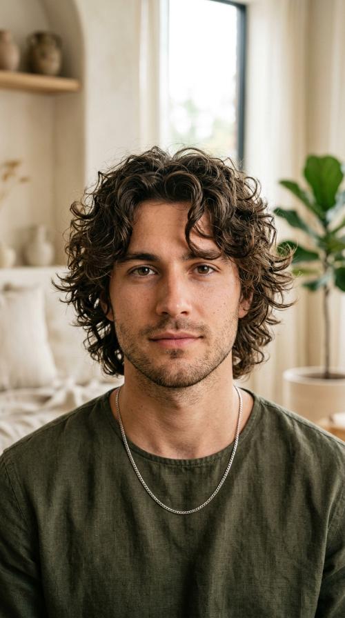 Feathered Wavy Ends