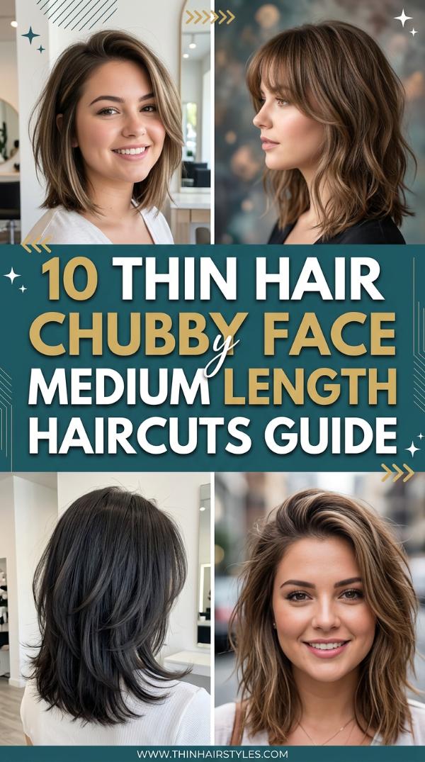 10 Thin Hair Chubby Face Medium Length Haircuts Guide