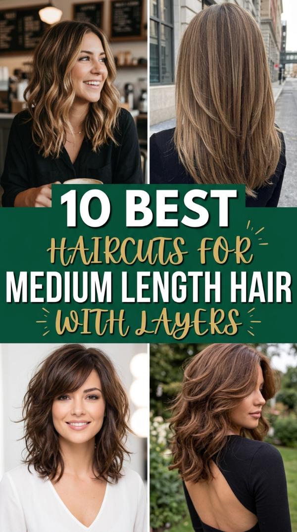 10 Best Haircuts for Medium Length Hair with Layers