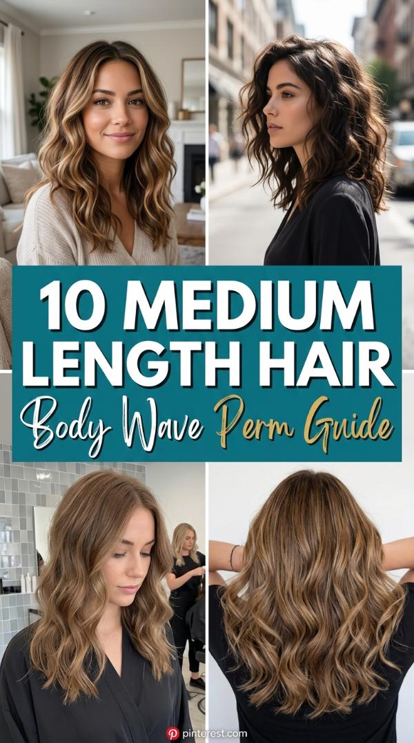 10 Medium Length Hair Body Wave Perm Guide