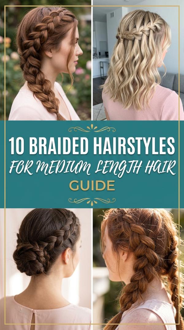 10 Braided Hairstyles for Medium Length Hair Guide