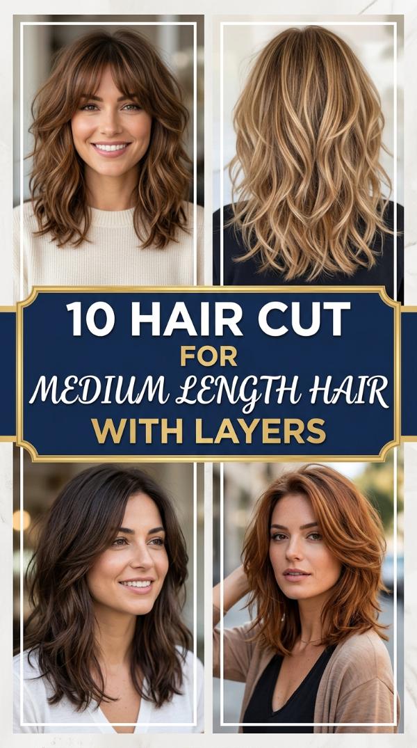 10 Hair Cut for Medium Length Hair with Layers