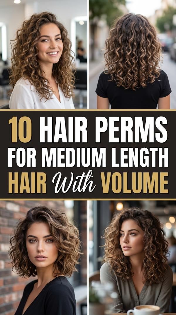 10 Hair Perms for Medium Length Hair with Volume
