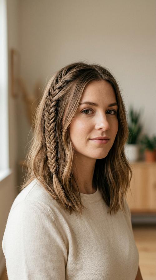 Fishtail Accent Braid
