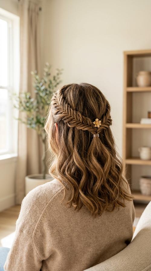 Fishtail Half-Crown