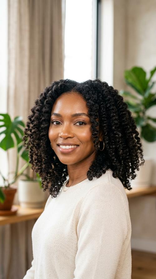 Flat Twist Out