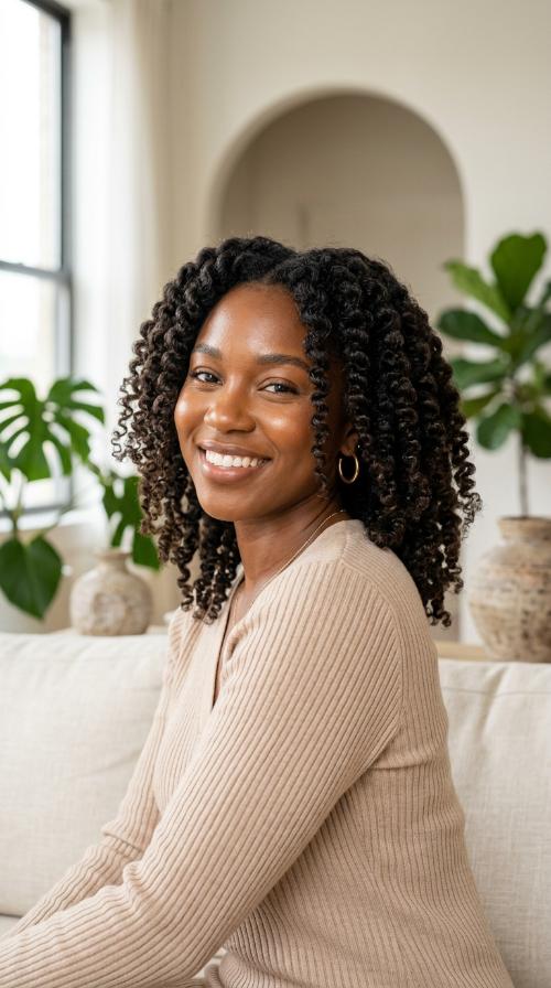 Flat Twist Out