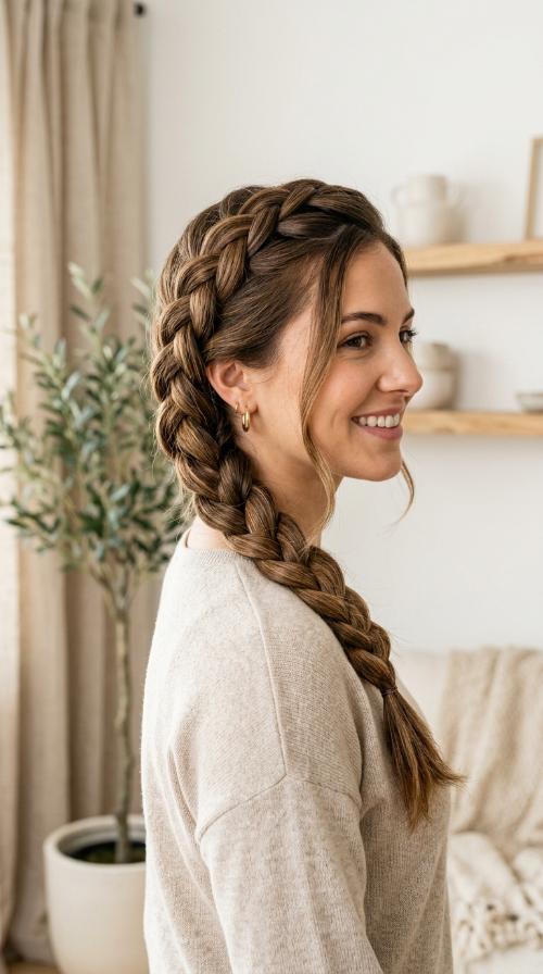 Four-Strand Statement Braid