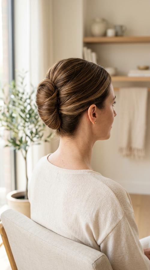 French Twist Bun