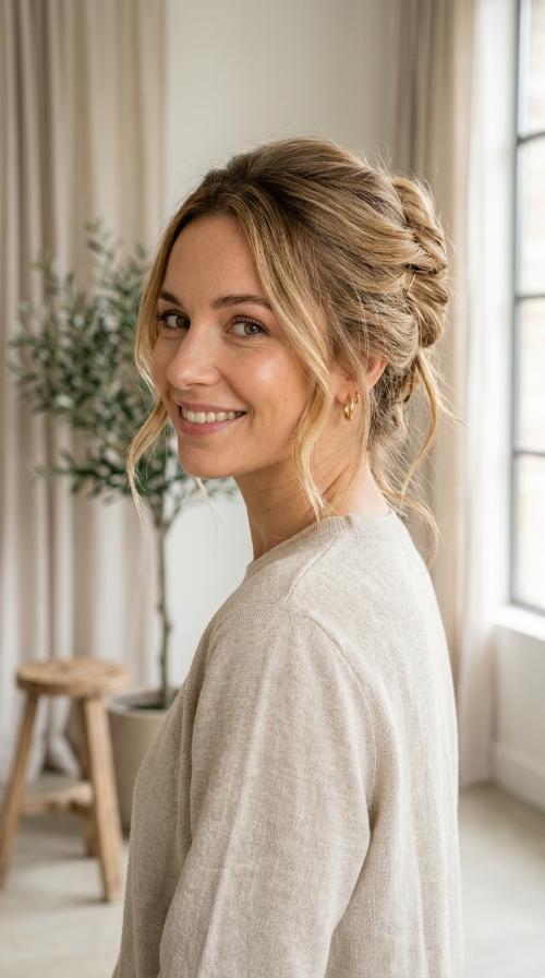 French Twist (Modern/Messy)
