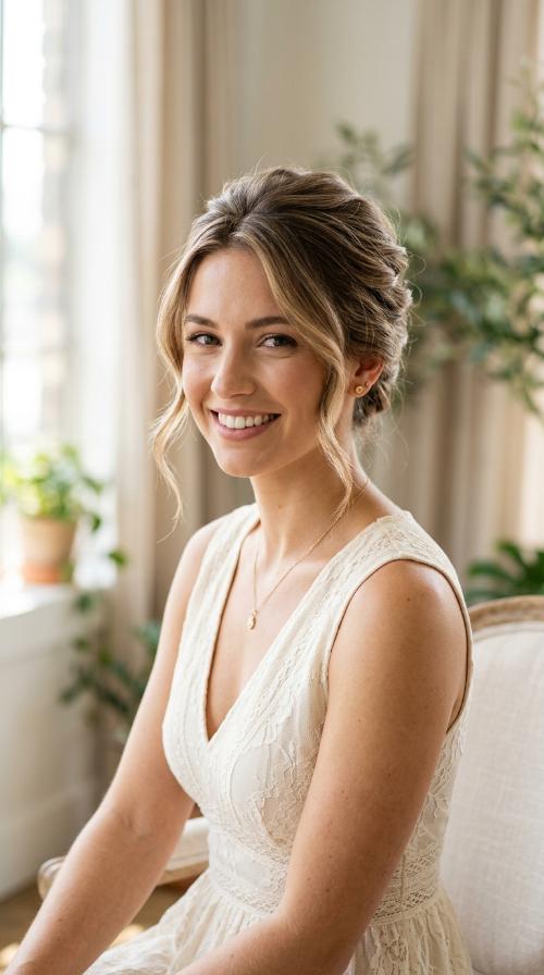 French Twist with a Modern Flare