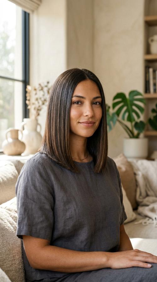 Glass Hair Blunt Cut
