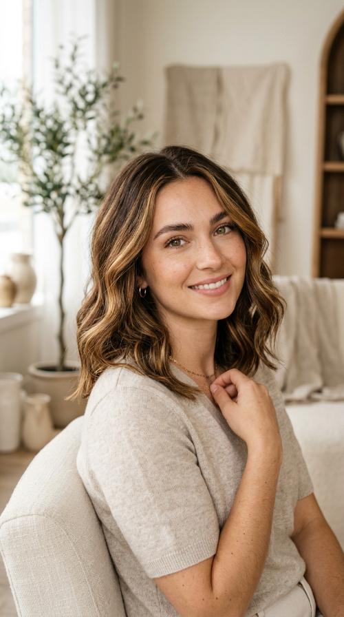 Golden Bronze Highlights
