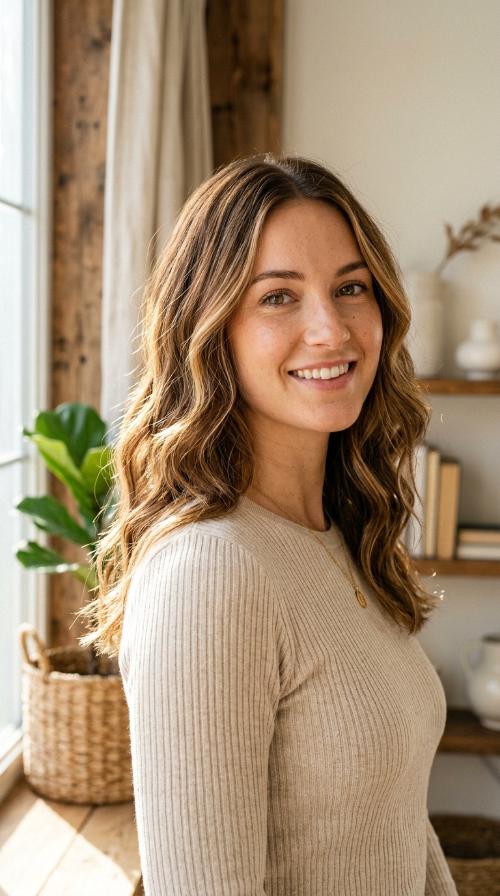 Golden Walnut Sun-Kissed Glow