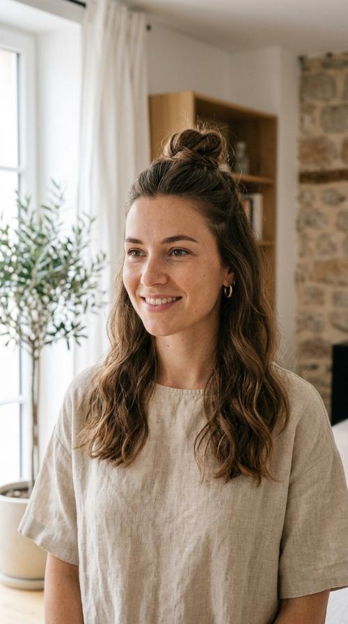 Half-Up Top Knot