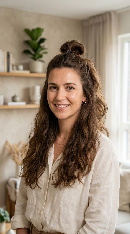 Half-Up Top Knot