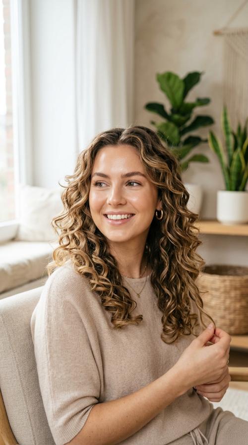 Heatless Silk Ribbon Curls