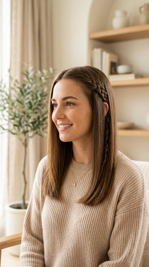 Hidden Small Side Braid