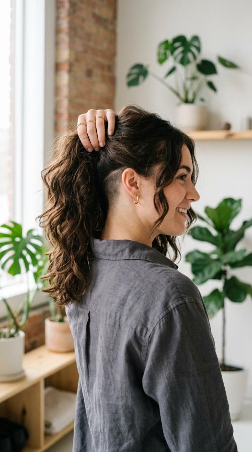 Hidden Undercut for Thick Waves