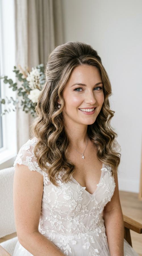 High Volume Pouf with Glamour Waves