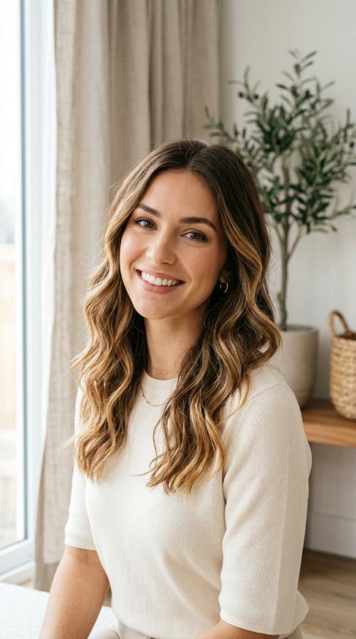 Honey-Tipped Beach Waves