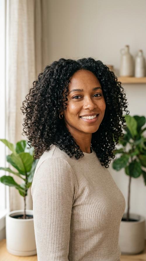 Internal Layers for Curls