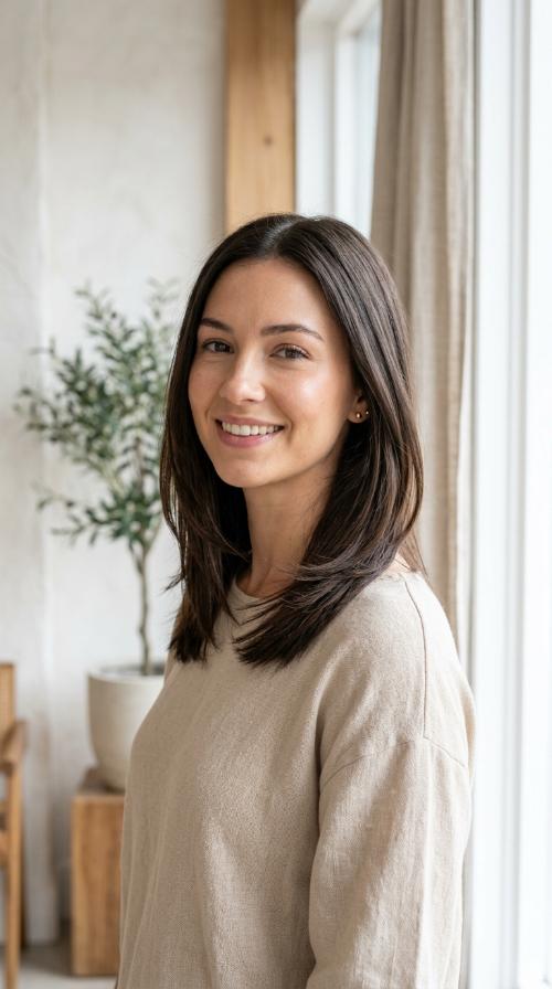 Internal Layers for Straight Hair