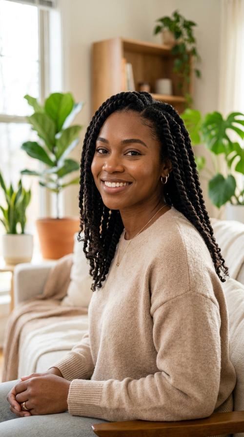 Jumbo Two-Strand Twists