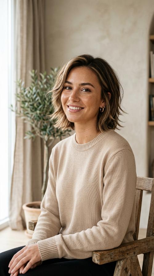 Layered Choppy Bob