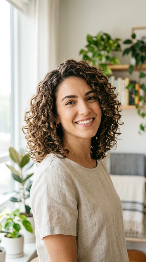 Layered DevaCut Lob