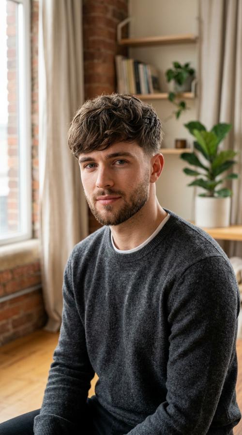 Layered Fringe with Tapered Sides
