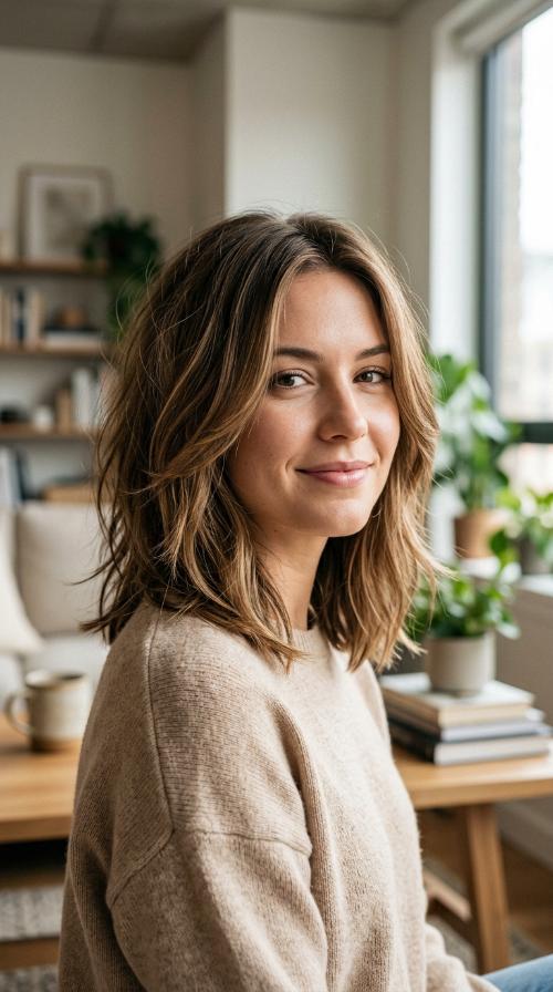 Layered Long Bob (Lob)