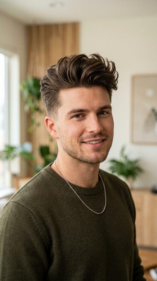 Layered Quiff
