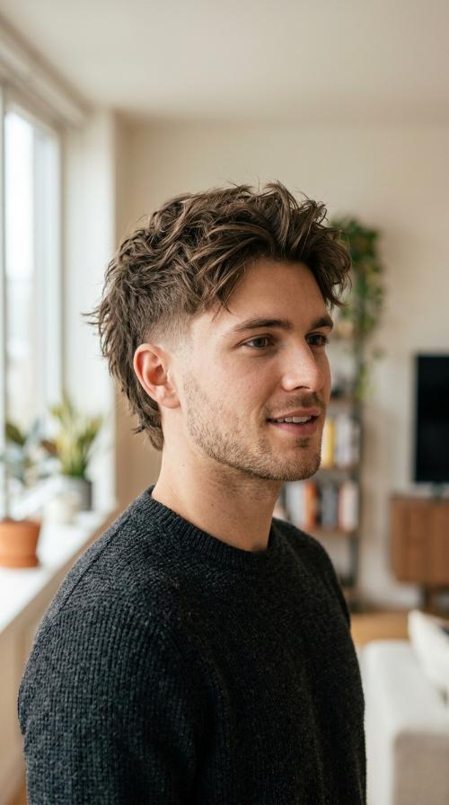 Layered Shag with Subtle Fade