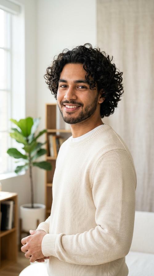 Layered Tapered Curls