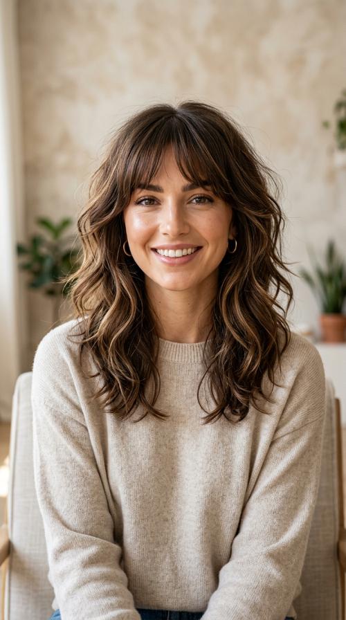 Layered Waves with Tapered Fringe
