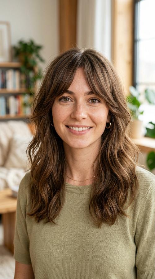 Long Grown-Out Bangs