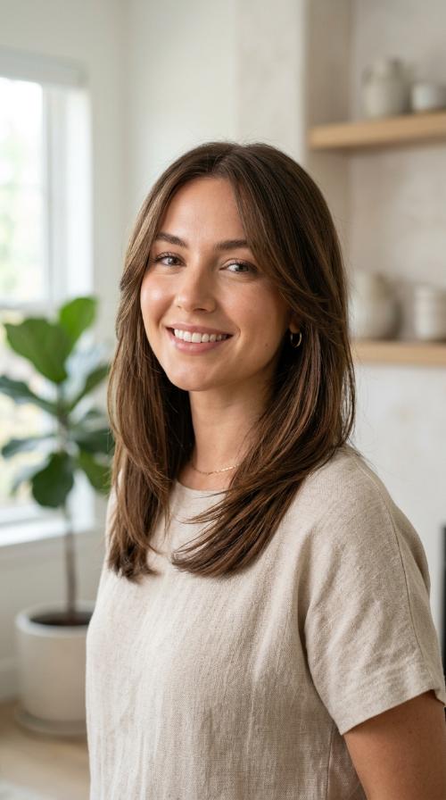 Long Layers with Face-Framing