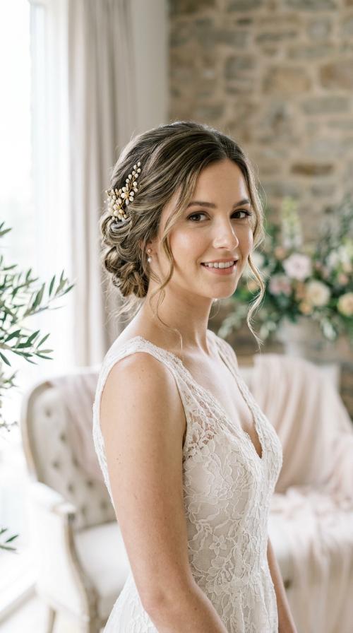 Loose Grecian Knot