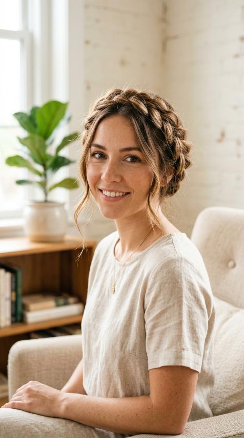 Loose Halo Braid