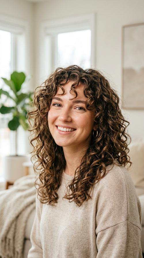 Loose Shag Perm