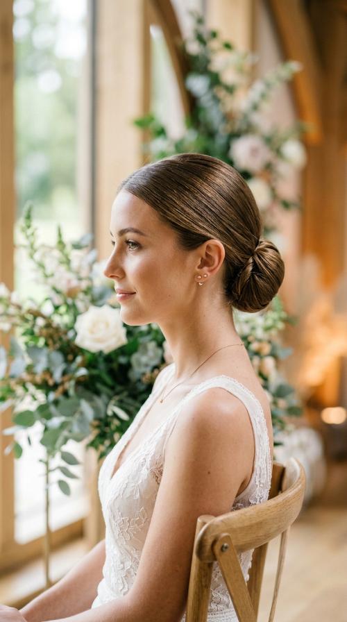 Low Sleek Chignon