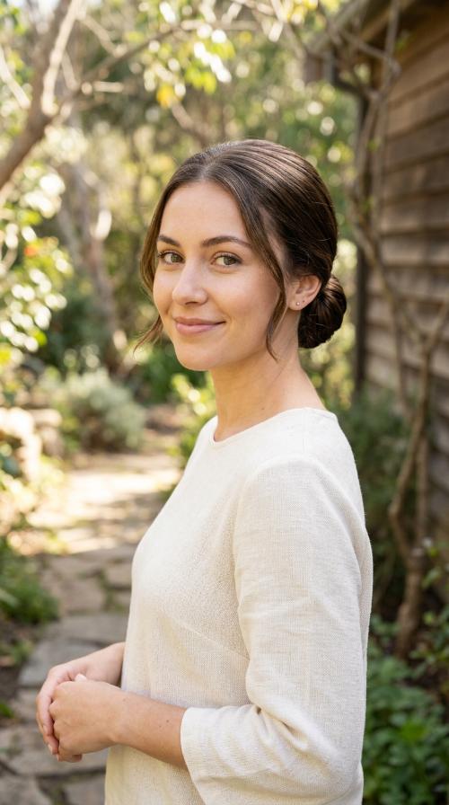 Low Sleek Chignon
