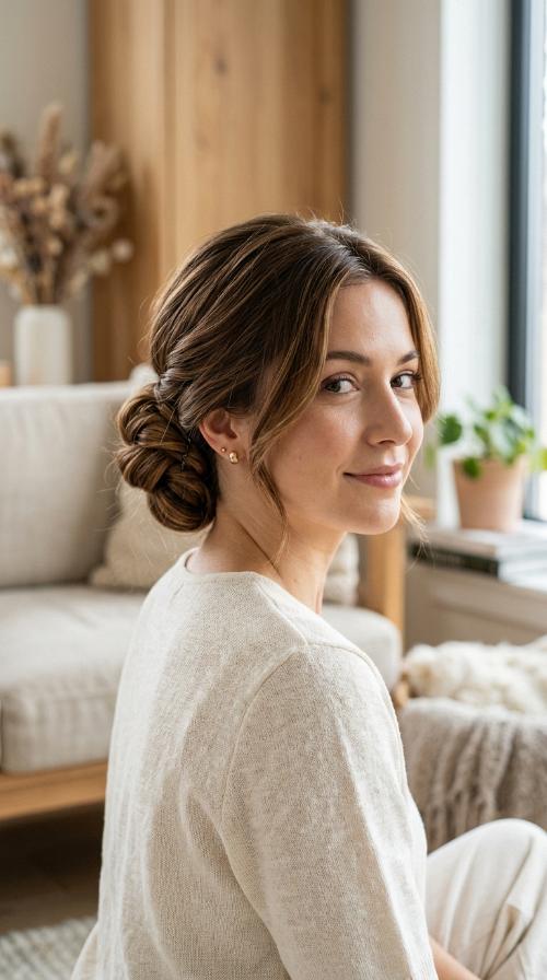 Low Twisted Bun